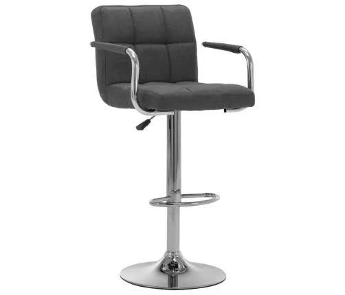 Baro Kėdė, Tamsiai Pilkos Spalvos, Audinys