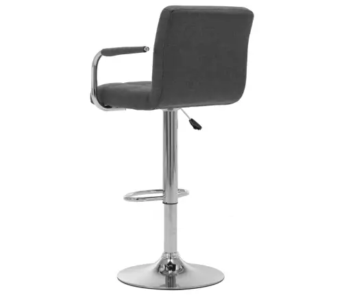 Baro Kėdė, Tamsiai Pilkos Spalvos, Audinys