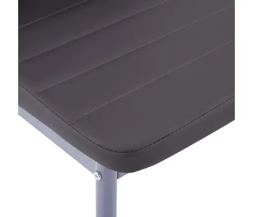 7-Daļīgs Virtuves Mēbeļu Komplekts, Pelēks Vidaxl