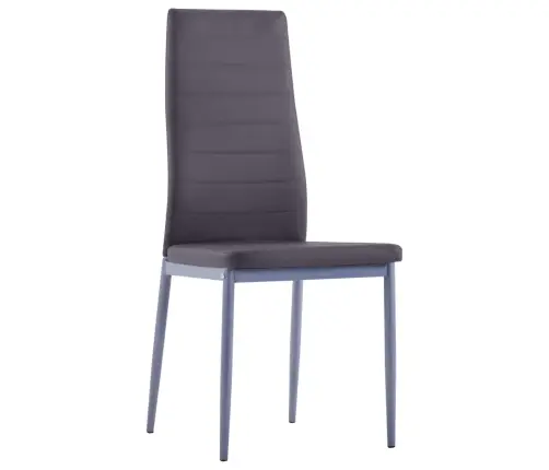 7-Daļīgs Virtuves Mēbeļu Komplekts, Pelēks Vidaxl