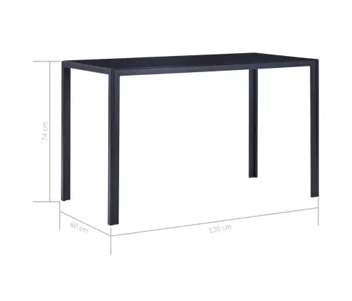 Seitsmeosaline Söögitoakomplekt, Pruun