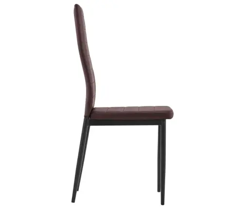 Seitsmeosaline Söögitoakomplekt, Pruun