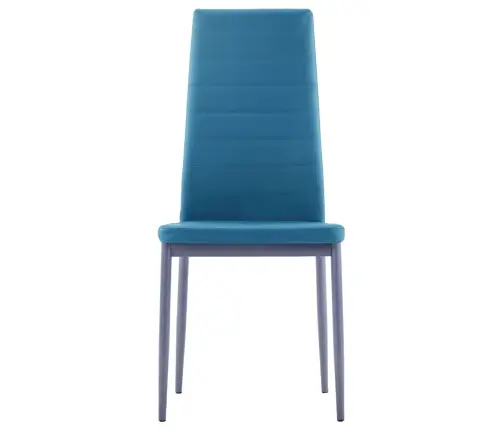 7-Daļīgs Virtuves Mēbeļu Komplekts, Zils Vidaxl