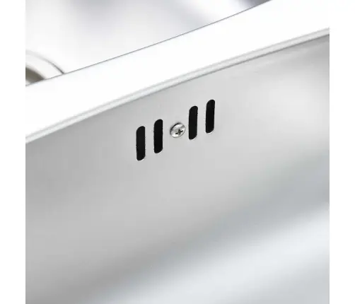 Virtuvinė Plautuvė Su 2 Dubenimis, Sieteliu Ir Sifonu, Plienas