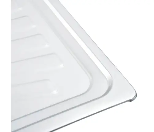 Virtuvinė Plautuvė Su 2 Dubenimis, Sieteliu Ir Sifonu, Plienas