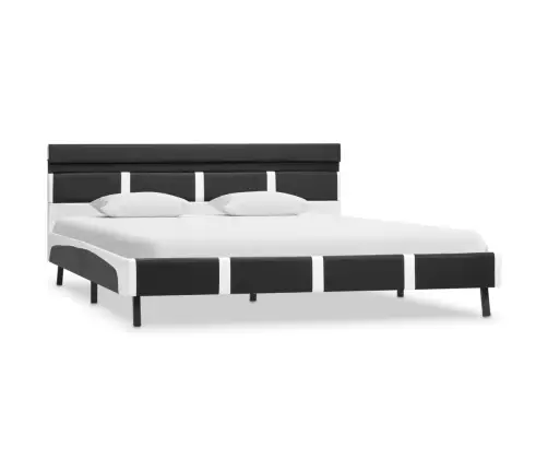 Lovos Rėmas Su Led, Pilkos Spalvos, 160X200 cm Dirbtinė Oda