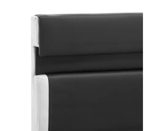 Lovos Rėmas Su Led, Pilkos Spalvos, 160X200 cm Dirbtinė Oda