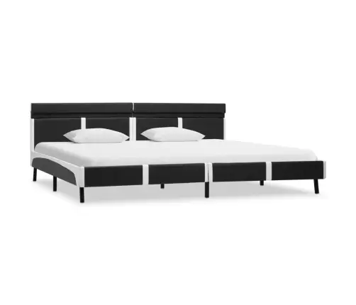 Gultas Rāmis Ar Led, Pelēka Mākslīgā Āda, 180X200 Cm Vidaxl