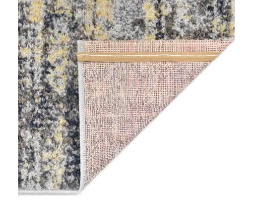 Paklājs Pelēka 120 X 170 Cm Polietilēns Vidaxl