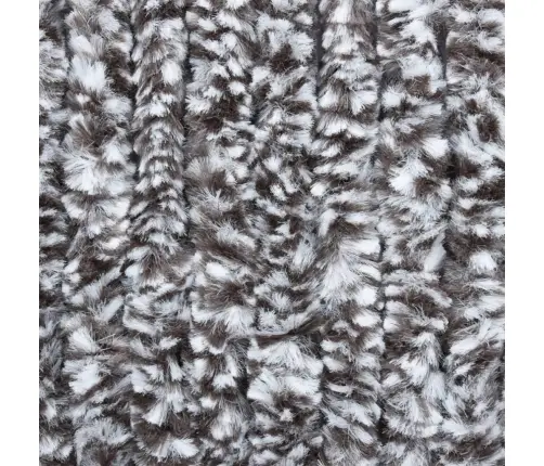 Kukaiņu Aizkars, 56X185 Cm, Brūns Un Bēšs Šenils Vidaxl