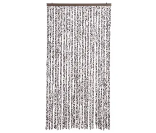 Kukaiņu Aizkars, 100X220 Cm, Brūns Un Bēšs Šenils Vidaxl