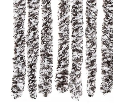 Kukaiņu Aizkars, 100X220 Cm, Brūns Un Bēšs Šenils Vidaxl