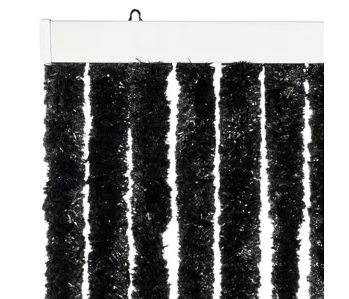 Kukaiņu Aizkars, 90X220Cm, Antracītpelēks Šenils Vidaxl