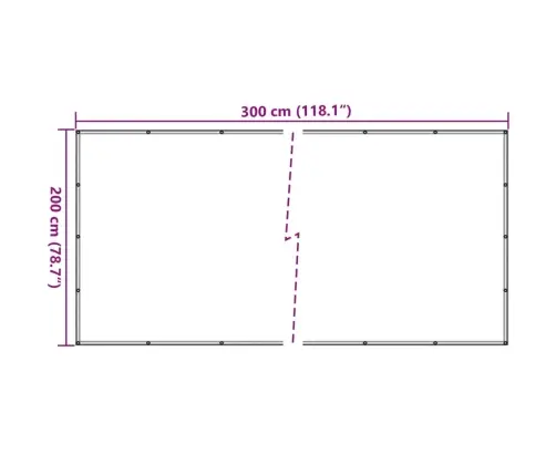 Tinklas Priekabai, Juodos Spalvos, 2,5X3 M, Hdpe