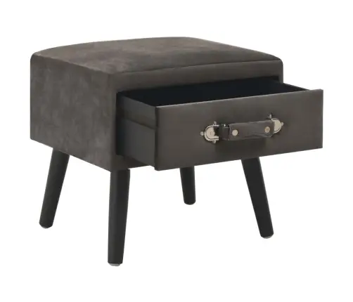 Naktiniai Staliukai, 2Vnt., Pilki, 40X35X40cm Aks.