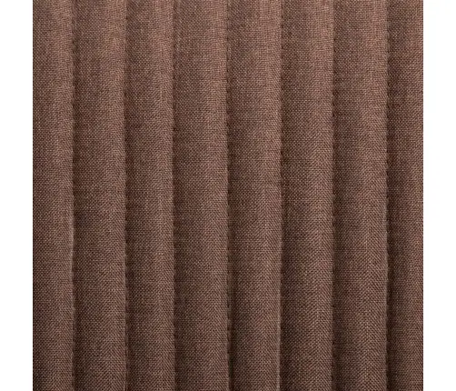 Virtuves Krēsli, 2 Gab., Brūns Audums Vidaxl