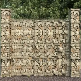 Gabions Ar Vāku, Cinkots Tērauds, 600X50X200 Cm Vidaxl