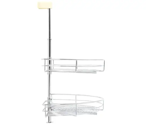 Virtuves Stieples Grozi, 2 Līmeņi, Sudraba Krāsa, 75X38X80 Cm Vidaxl