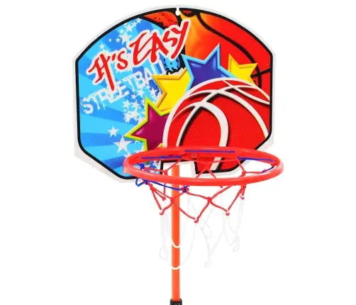 Bērnu Basketbola Grozs Un Bumba Vidaxl