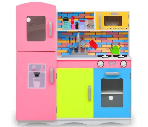 Vaikiška Virtuvėlė, Įvairių Spalvų, 80X30X85cm Mdf