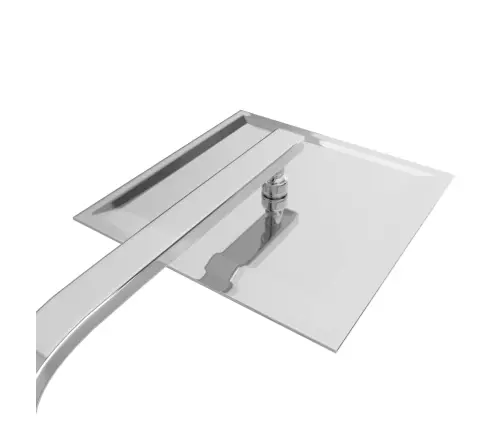 Kahe Otsakuga Dušikomplekt Termostaadiga Roostevaba Teras