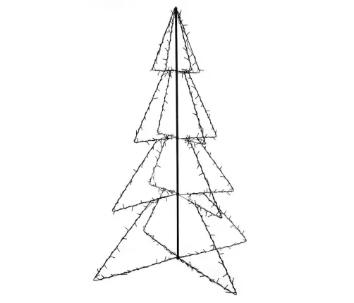 Koonusekujuline Jõulupuu 240 Ledi, Tuppa Ja Õue, 115 X 150 Cm