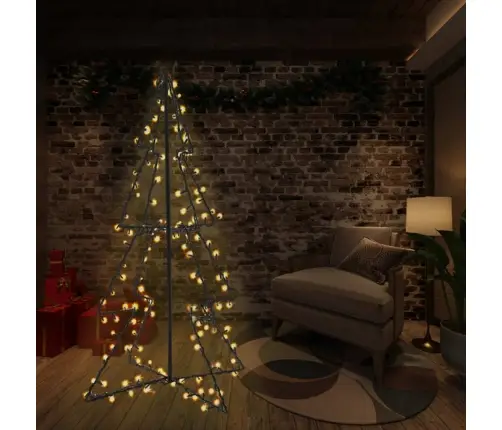 Koonusekujuline Jõulupuu 240 Ledi, Tuppa Ja Õue, 115 X 150 Cm