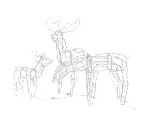 Jõulutuled Põhjapõtradega 229 Lediga