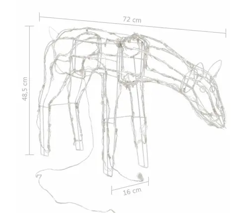 Jõulutuled Põhjapõtradega 229 Lediga