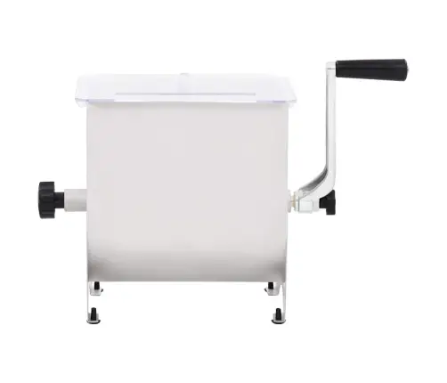 Manuāls Gaļas Maisītājs Ar Vāku, Nerūsējošs Tērauds Vidaxl