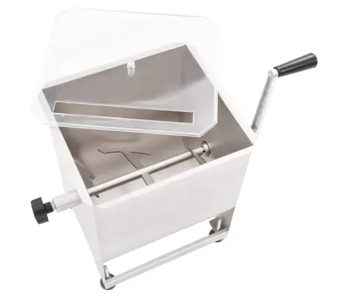 Lihasegaja Käigukastiga Hõbedane Roostevaba Teras