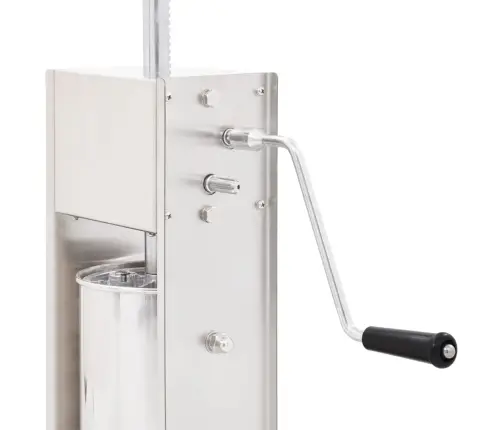 Manuāls Desu Pildītājs, 3 L, Sudraba Krāsa, Nerūsējošs Tērauds Vidaxl