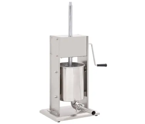 Rankinis Dešrų Kimštuvas, Sidab. Sp., 10L, Nerūdijantis Plienas