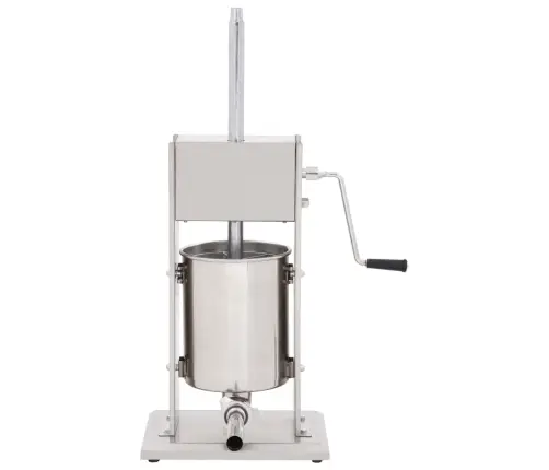 Rankinis Dešrų Kimštuvas, Sidab. Sp., 10L, Nerūdijantis Plienas