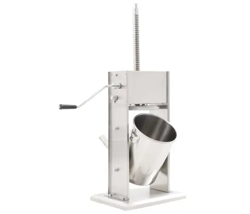 Rankinis Dešrų Kimštuvas, Sidab. Sp., 10L, Nerūdijantis Plienas