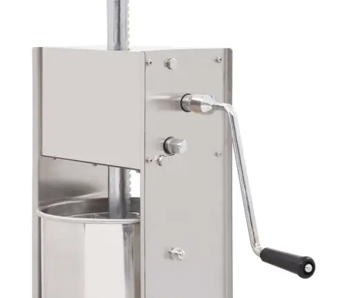 Rankinis Dešrų Kimštuvas, Sidab. Sp., 10L, Nerūdijantis Plienas