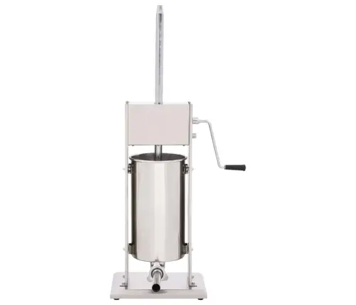 Manuāls Desu Pildītājs, Sudraba Krāsa, 15 L, Nerūsējošs Tērauds  Vidaxl