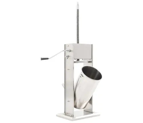 Manuāls Desu Pildītājs, Sudraba Krāsa, 15 L, Nerūsējošs Tērauds  Vidaxl