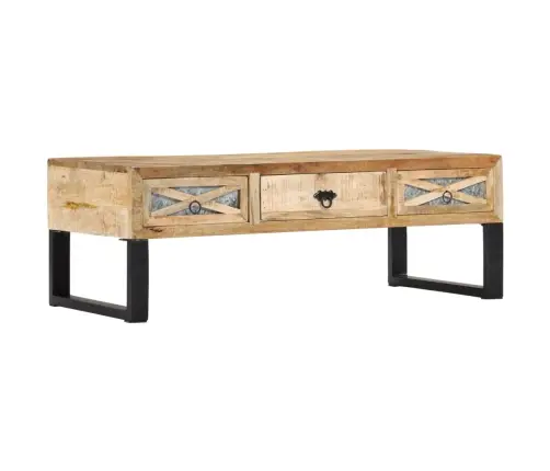 Kafijas Galdiņš, 110X50X38 Cm, Mango Masīvkoks Vidaxl