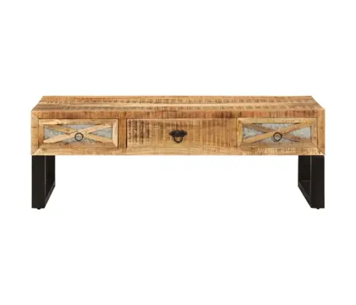 Kafijas Galdiņš, 110X50X38 Cm, Mango Masīvkoks Vidaxl