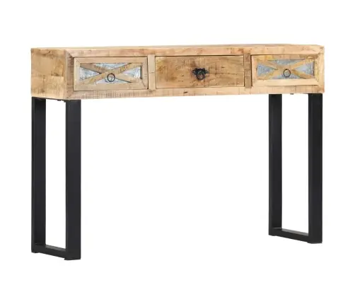 Konsoollaud 110 X 30 X 76 Cm Toekast Mangopuidust