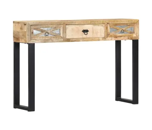 Konsoles Galdiņš, 110X30X76 Cm, Mango Masīvkoks Vidaxl