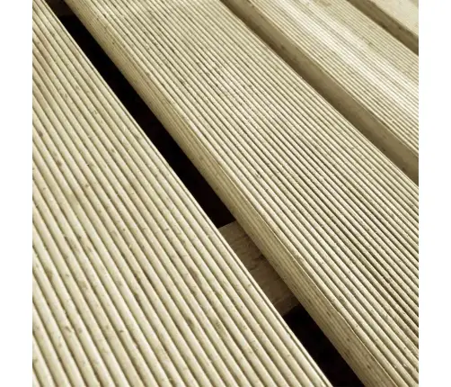 Terases Flīzes, 18 Gab., 50X50 Cm, Zaļš Koks Vidaxl