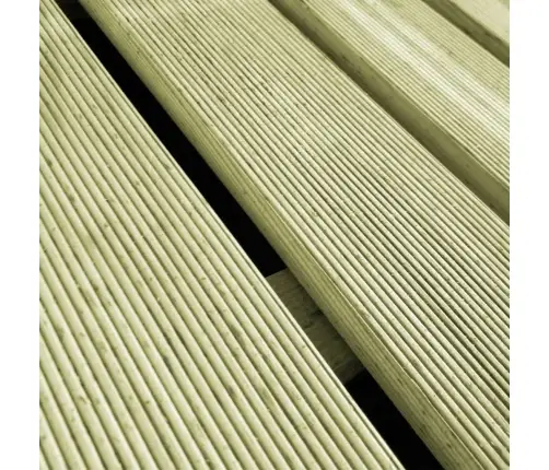 Terases Flīzes, 24 Gab., 50X50 Cm, Zaļš Koks Vidaxl