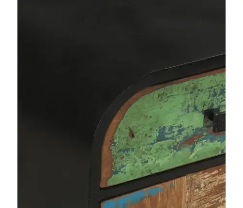 Taaskasutatud Puidust Puhvetkapp 140 X 35 X 76 Cm