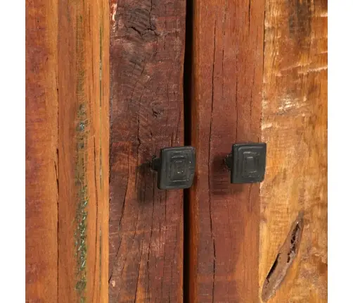 Taaskasutatud Puidust Puhvetkapp 140 X 35 X 76 Cm