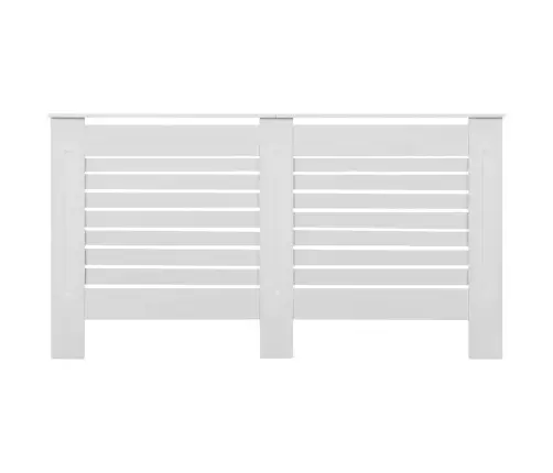 Radiatora Pārsegs, Balts, 152X19X81,5 Cm, Mdf Vidaxl