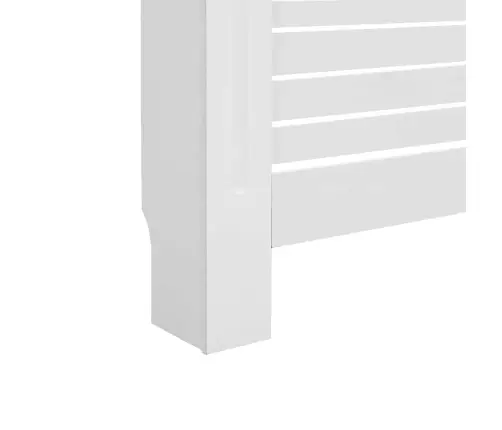 Radiatora Pārsegs, Balts, 152X19X81,5 Cm, Mdf Vidaxl