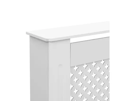 Radiatora Pārsegs, Balts, 172X19X81,5 Cm, Mdf Vidaxl