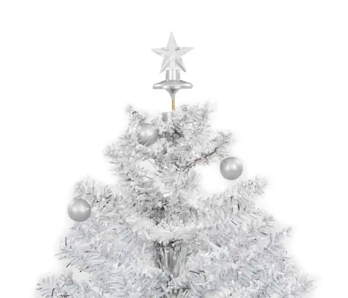 Mākslīgā Ziemassvētku Egle Ar Sniegu Un Pamatni, Balta, 75 Cm Vidaxl